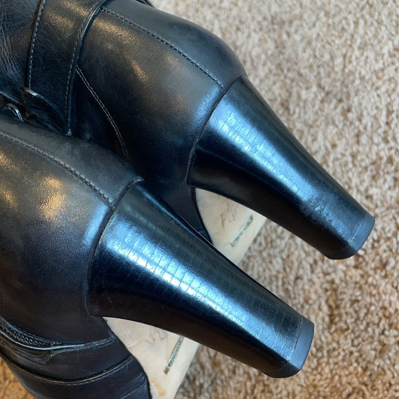 Gorgeous Cole Haan Nike Air leather heeled boots - Picture 12 of 15